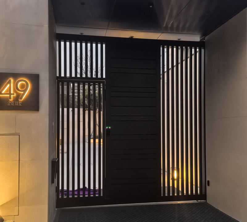 金臣别墅铝艺门